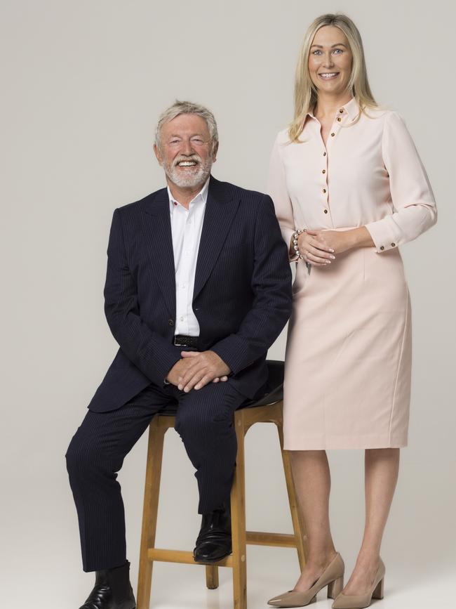 Peterswald senior property representative Craig Anderson and property representative Jess Hansen. Picture: Supplied