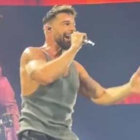 Fellow headliner Ricky Martin sounded good as ever.