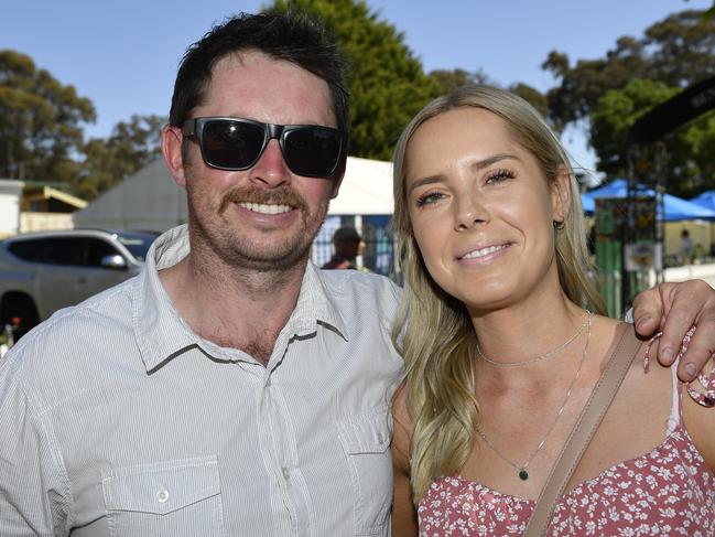 Apiam Bendigo Cup was held at Bendigo Racecourse, Bendigo, Victoria, on Wednesday, October 30th, 2024. Pictured enjoying the horse racing carnival are Justin and Sam. Picture: Andrew Batsch