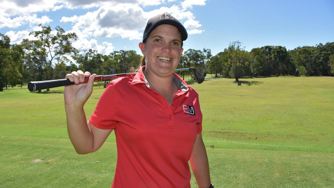 Golf coach Ellesha Michie has relocated to Gympie and is looking forward to passing on her knowledge of the sport.