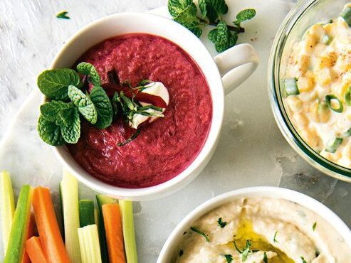 Beetroot dip.