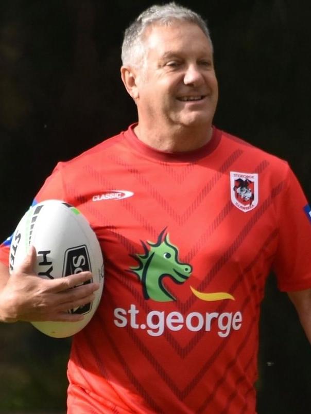 Dragons assistant coach Peter Gentle.