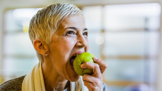 Apples are rich in the fermentable fibre pectin. Picture: istock