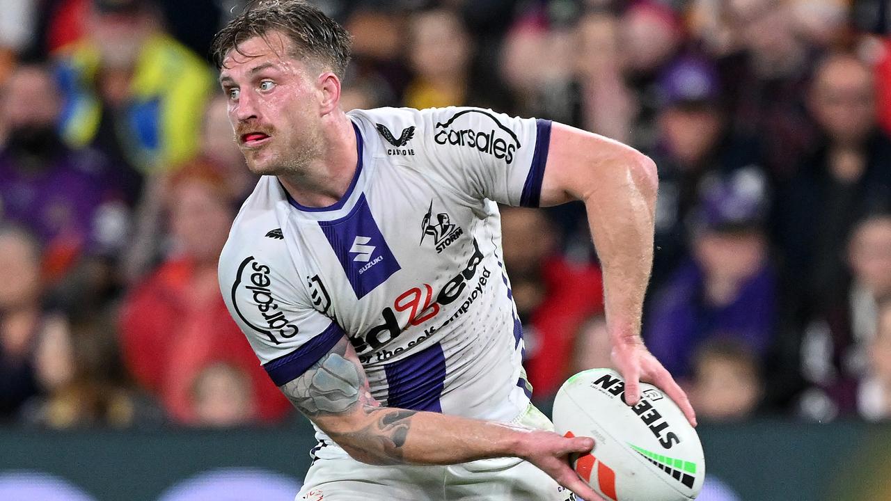 Cameron Munster has vowed the Storm will be a much better team against the Roosters. Picture: Bradley Kanaris/Getty Images