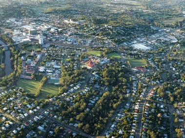 Ipswich business Floating Images Hot Air Balloon. Graeme Day. Picture: Rob Williams