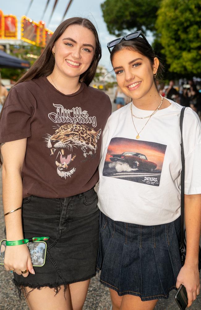 Abby Walker and Melanie Weston at Rhythm on the Reef Saturday 30 September 2023 Picture: Michaela Harlow