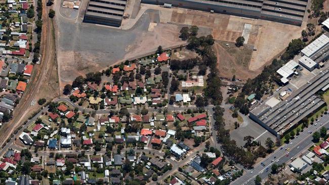 A Google Maps image of Chestnut Court and Ash Avenue in Clovelly Park. The area is affected by contaminated groundwater.