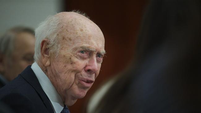 James Watson is in a nursing home after a car crash and has ‘very minimal’ awareness of his surroundings. Picture: AP