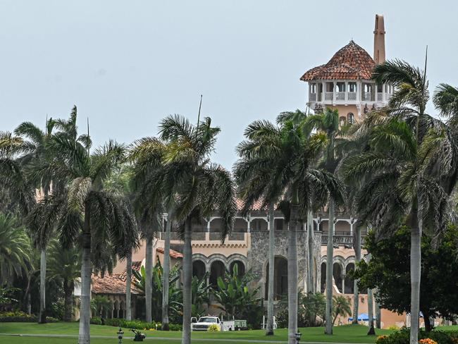 The residence of former US President Donald Trump at Mar-A-Lago in Palm Beach. Picture: AFP