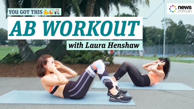 Laura Henshaw's 3 minute ab workout