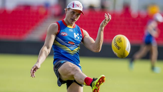 Ben Ainsworth on the training paddock. Picture: Jerad Williams