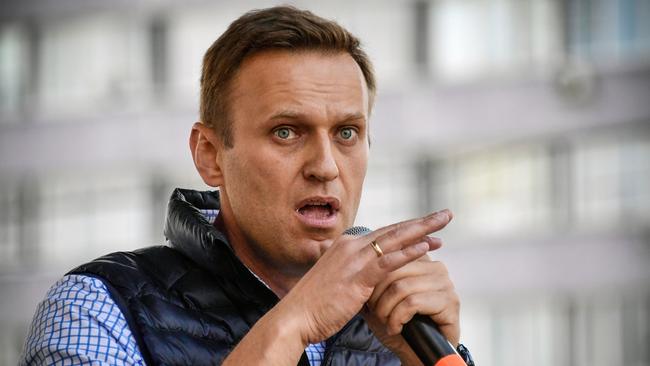 Alexei Navalny was a man of courage and action, and only courage and action can honour him now. Picture: Alexander Nemenov/AFP