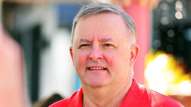 The Townsville Labour Day march along The Strand. Shadow Minister for Transport & Infrastructure, Anthony Albanese. Picture: Zak Simmonds