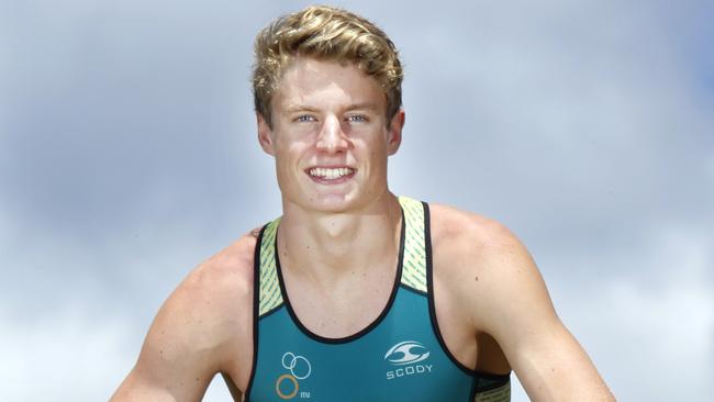 Australian triathlete Matt Hauser.