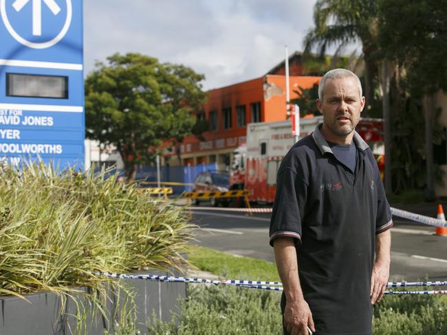 Steve Wright has $10,000 in automotive tools as well as his children’s toys, bikes and winter clothing, stored in Rent A Space, Brookvale. Picture: Tim Pascoe