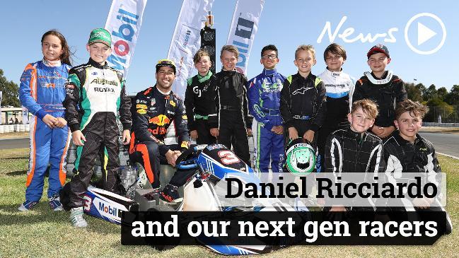 Daniel Ricciardo and our next gen racers