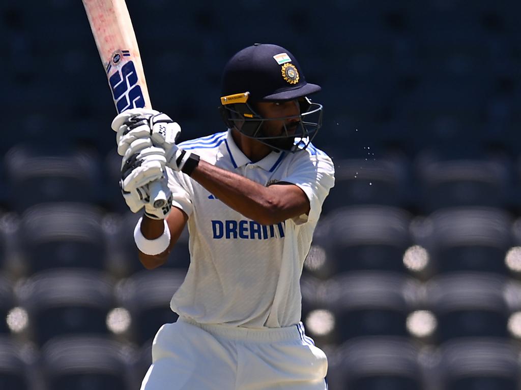 Devdutt Padikkal in action for India A. Picture: Albert Perez/Getty Images