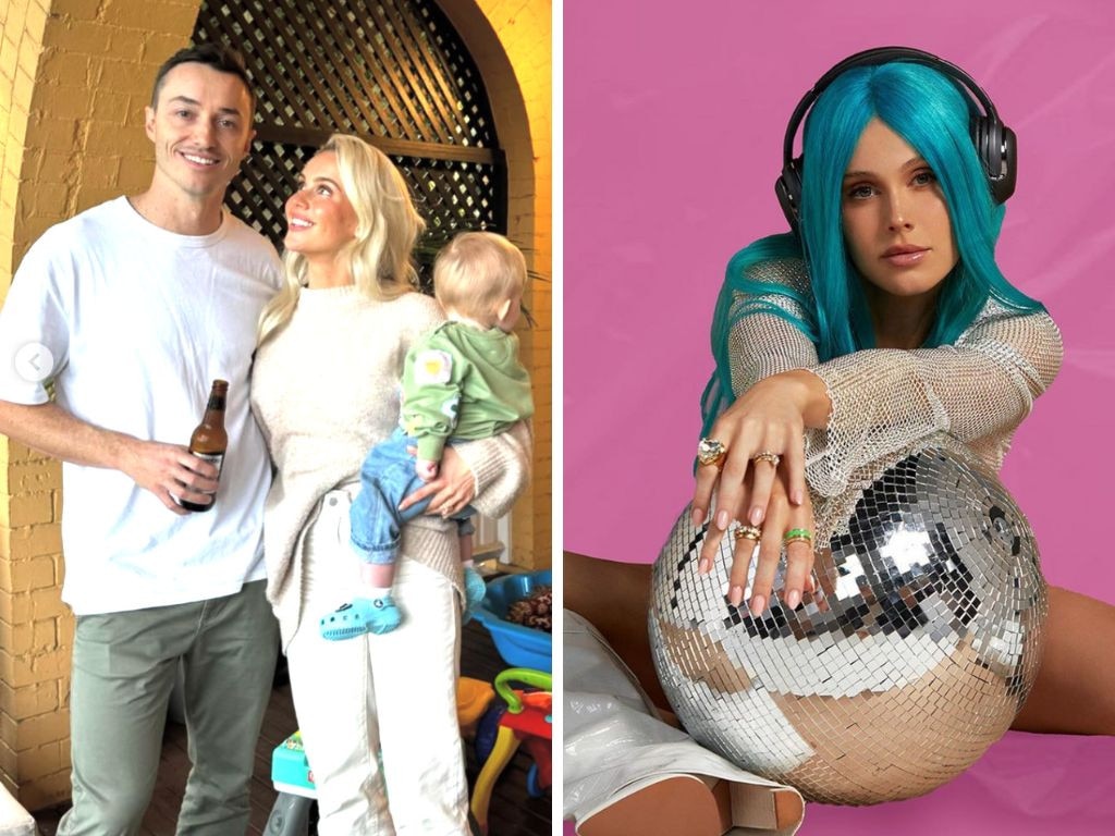 DJ Tigerlily with her husband Scott and son Lando. Picture: Instagram @djtigerlily