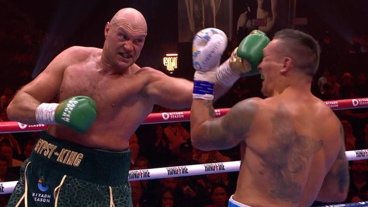 Tyson Fury is now in action.