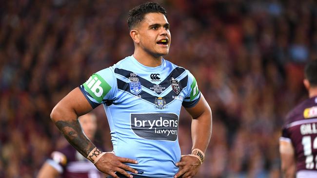 Doesn’t Latrell Mitchell’s talent deserve NSW’s loyalty? Image: AAP Image/Dave Hunt