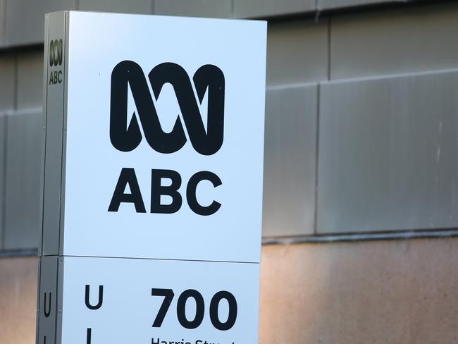 SYDNEY, AUSTRALIA - Newswire Photos - MAY 22 2023: Staff at the ABC staged a walk out today over the exit of Q+A host Stan Grant who is leaving the broadcaster over racist abuse in the HQ in Ultimo, Sydney,  Picture : NCA Newswire / Gaye Gerard