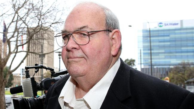 Peter Rex Dansie left his estate to 13 people, further complicating the lawsuit left behind, in the wake of his death, with his son and prosecutors. Picture: Kelly Barnes