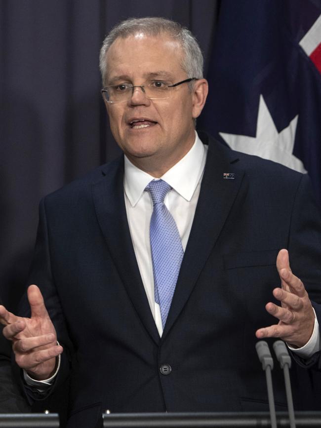 Prime Minister Scott Morrison. Picture: AP