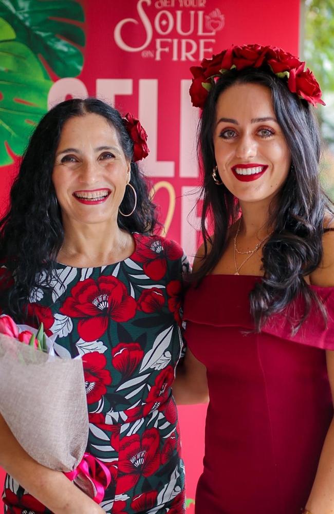 Dr Josephine Palermo (left) and Lucia Zelesco (right), went on to work on women's empowerment initiatives together. Picture: Supplied