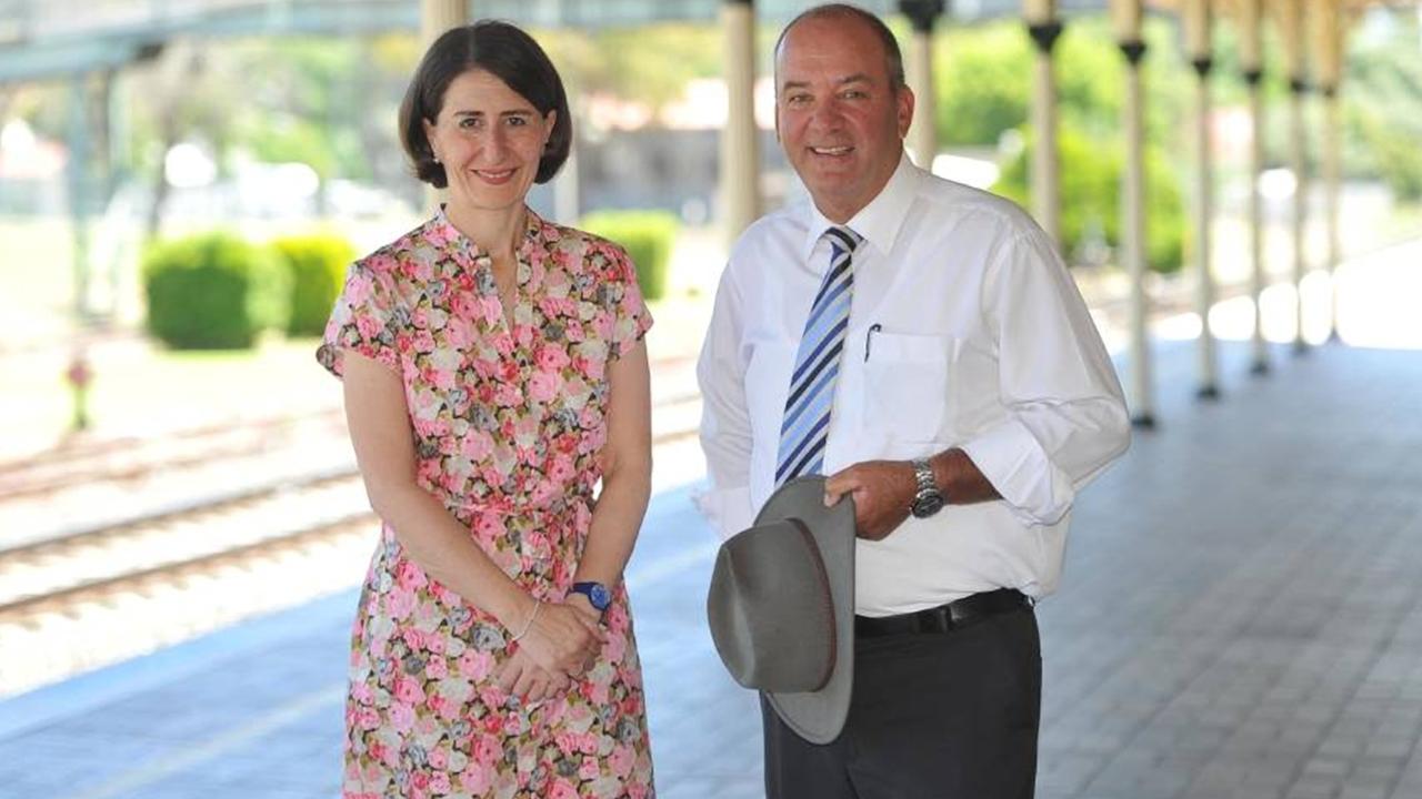 Gladys Berejiklian and Daryl Maguire are both under investigation by the ICAC.