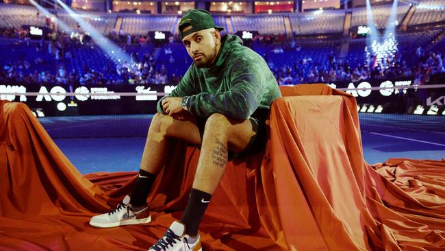 Kyrgios is focusing on his media career.