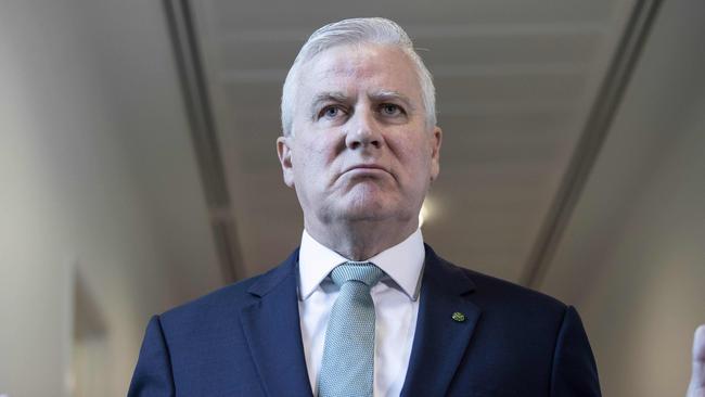 Michael McCormack is now hostage to any accident, misadventure or plot that throws his leadership into doubt. Picture: Gary Ramage