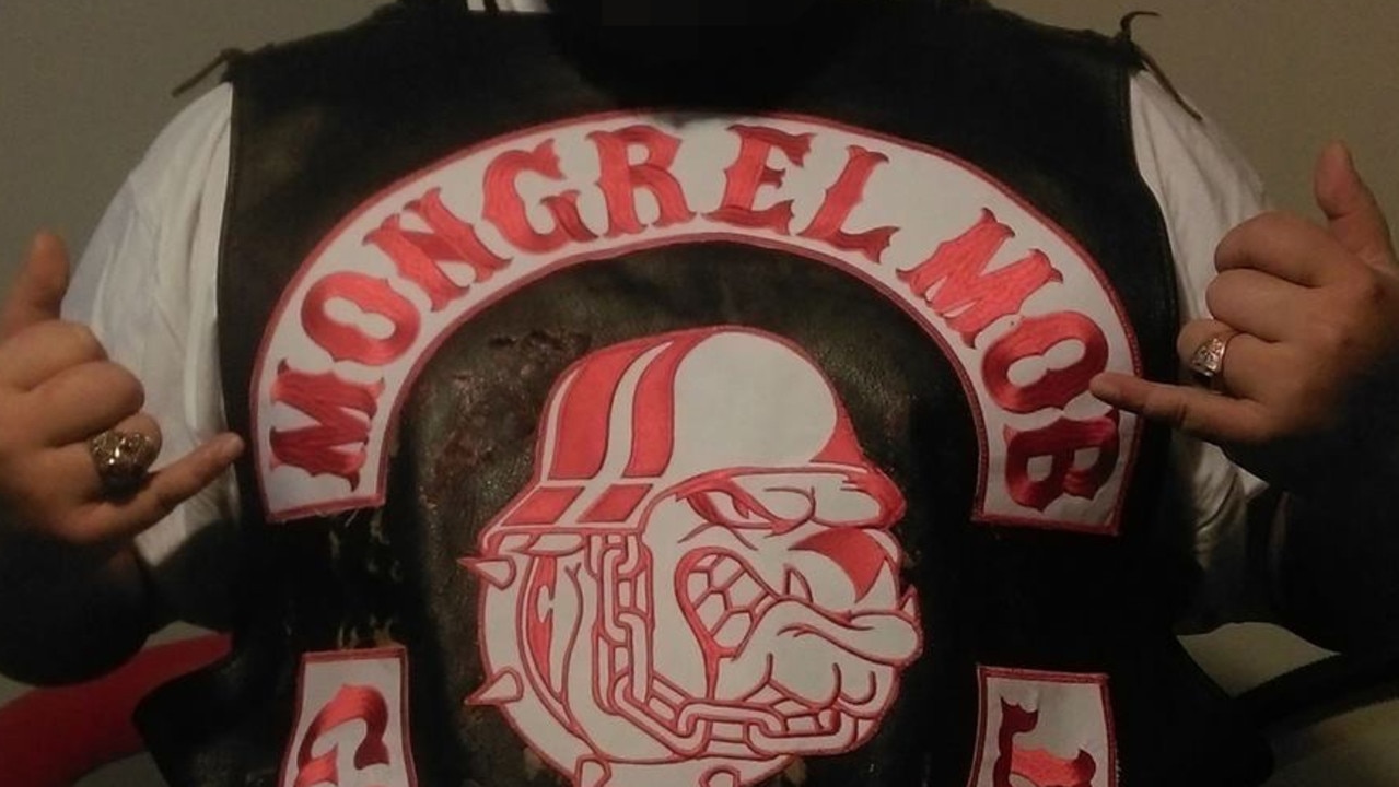 Mongrel Mob clothing. Generic photo.