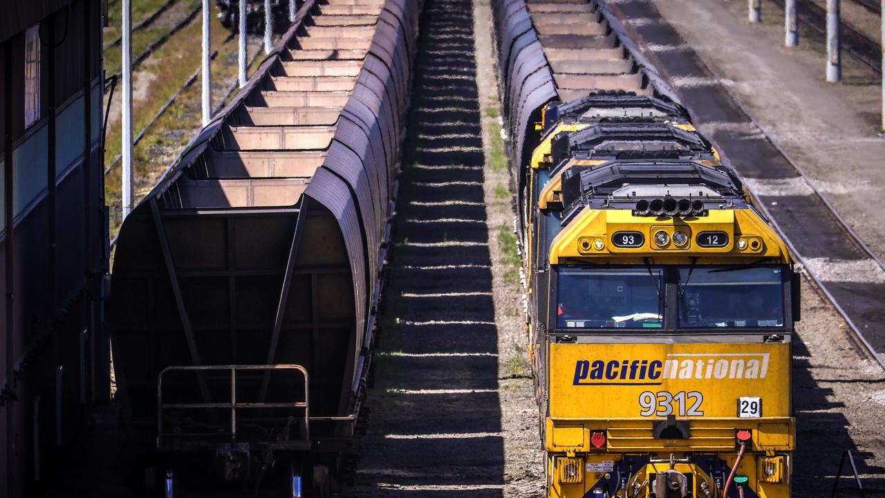 Australia still exports tonnes of fossil fuels even if we are not keen on using them ourselves for cheap energy. Picture: David Gray/Bloomberg via Getty Images