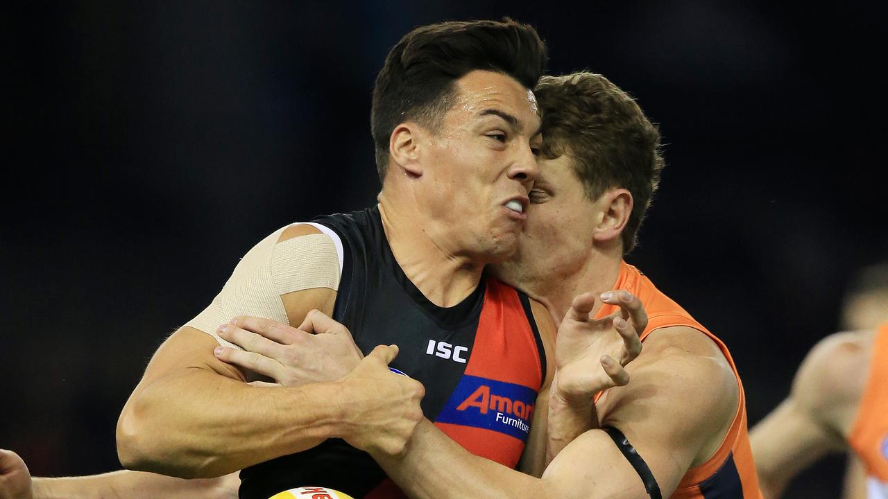 Matt Rosa says there has been no talk between the Giants and Bombers on a potential return for inaugural GWS player Dylan Shiel. Picture: Mark Stewart