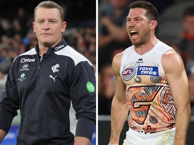 The heat is intensifying on Michael Voss after the loss to GWS. Photos: Getty Images