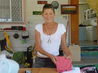 FLOOD HERO: Wendy Hughes has opened her heart and is collecting donations for people doing it tough after the Townsville floods. Picture: Geordi Offord