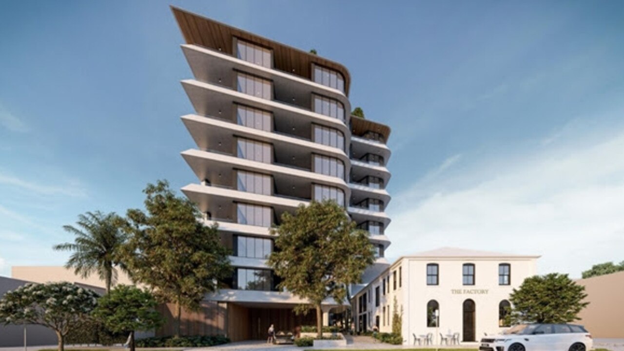 An artist's impression of Unison Project's boutique development at 14 Maud Street, Newstead.