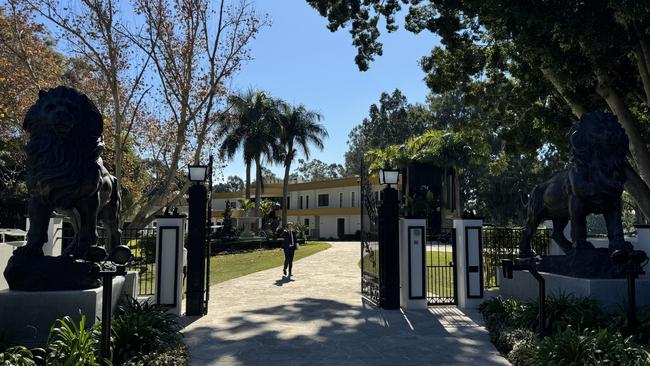 Clive Palmer's Fig Tree Pocket house which played host to American commentator and writer Tucker Carlson this week. Picture Supplied