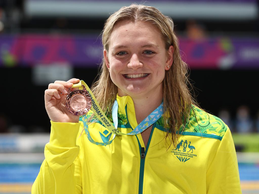 Chelsea Hodges is continuing to make her mark on swimming. Picture: Michael Klein