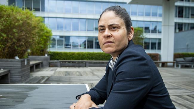 SAPOL detective Jennifer Favorito, A top detective has lifted the lid on a toxic work culture and a startling lack of mental health support system in the state’s police force  Picture: Mark Brake