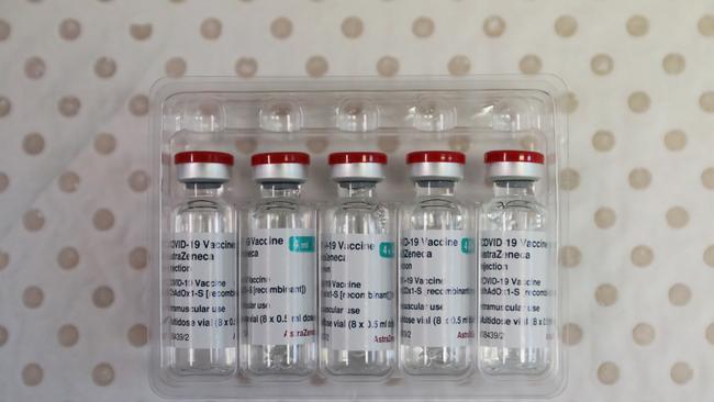 AstraZeneca Covid-19 vaccines. Picture: Adam Taylor