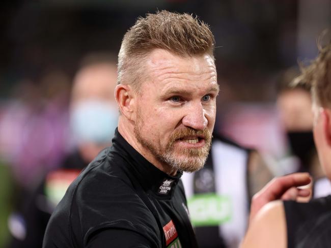 Mick McGuane says Adelaide should be on the phone to Nathan Buckley. Picture James Elsby/AFL Photos via Getty Images