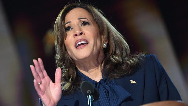 US vice president and 2024 Democratic presidential candidate Kamala Harris. Picture: AFP