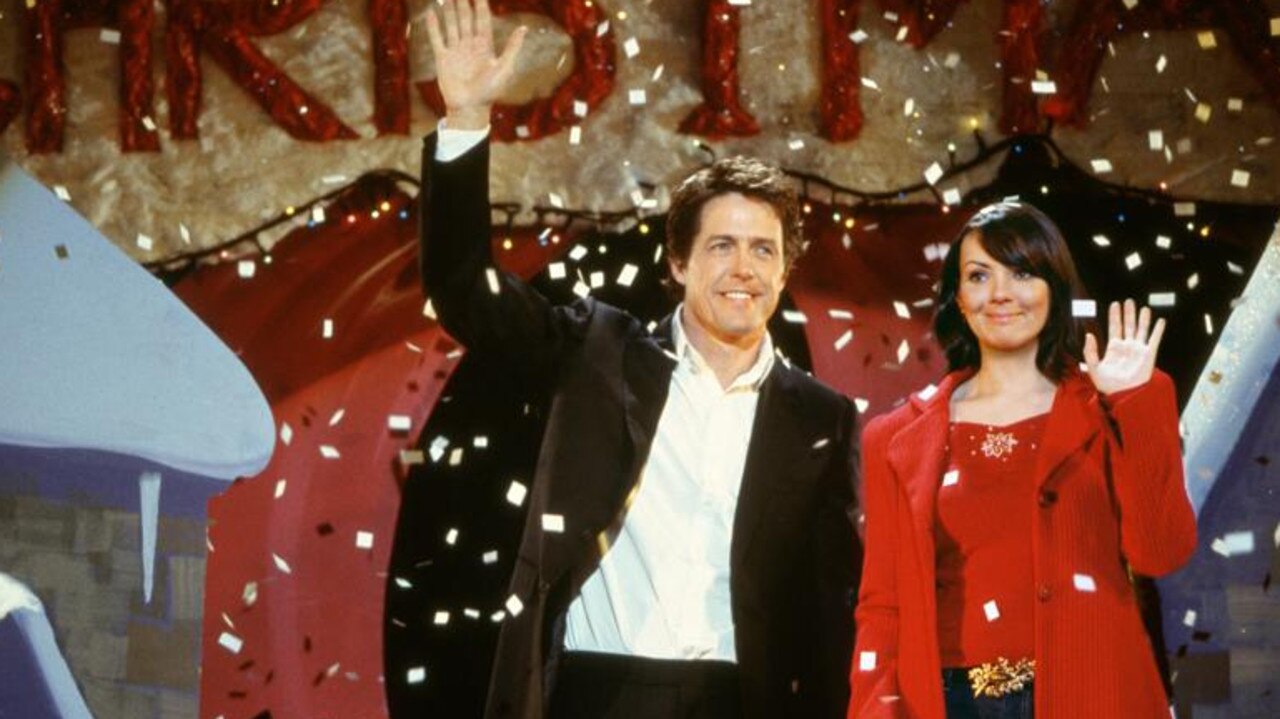 McCutcheon, seen here with Hugh Grant in Love Actually, claimed her family was deemed not posh enough for the show.