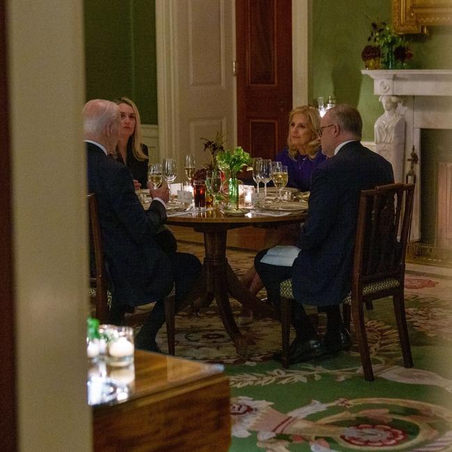 The private dinner at the White House.