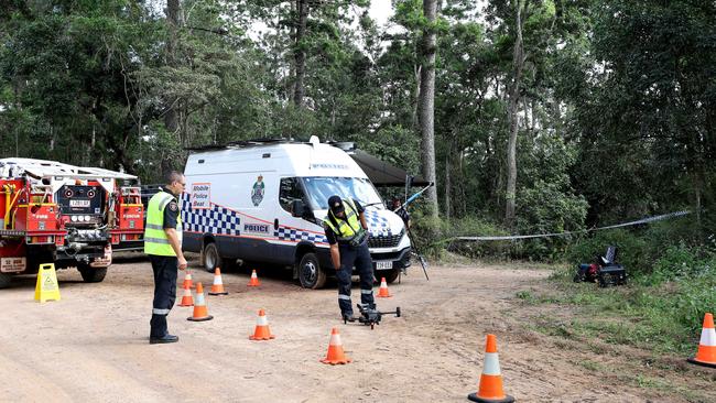 GIN GIN, AUSTRALIA- NewsWire Photos- MAY 24, 2025. Police and SES conduct a search in Good Night Scrub National Park looking for the missing 17 year old Pheobe Bishop. Picture: Adam Head/ NewsWire