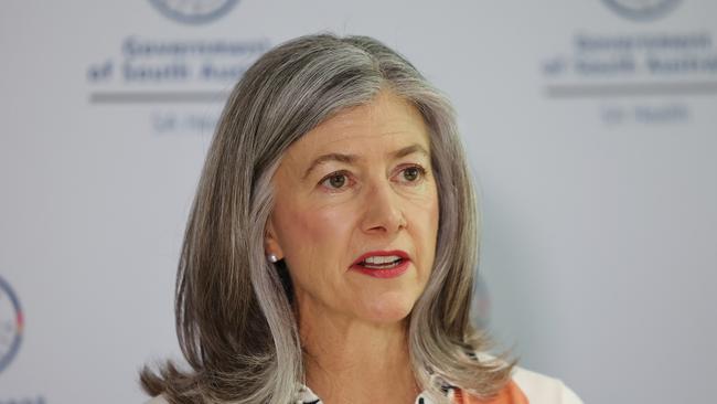 South Australian Chief Public Health Officer Professor Nicola Spurrier. Picture: NCA NewsWire / David Mariuz