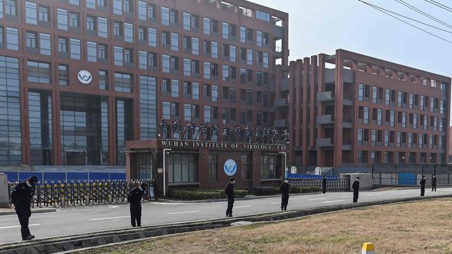 The Wuhan Institute of Virology in Wuhan. Picture: AFP