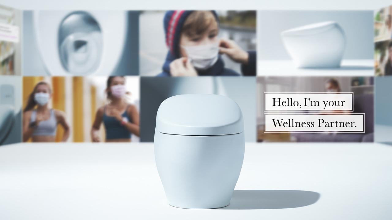 The Toto Wellness Toilet was shown off at CES 2021.