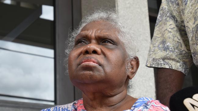 Senior Mirarr woman Yvonne Margarula — who has been fighting uranium mining at Jabiluka for decades — said the claims by ERA were “disrespectful” and aimed to undermine her people’s cultural authority as Traditional Owners. Picture: Zizi Averill